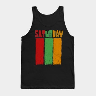 Saturday Flag Tank Top